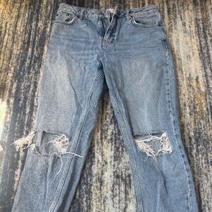 Top shop mom jeans